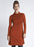 Mothers En Vogue Mothers En Vogue Must Have Turtleneck LS Dress - Paprika