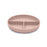 Nouka Silicone Divided Suction Plate - Soft Blush