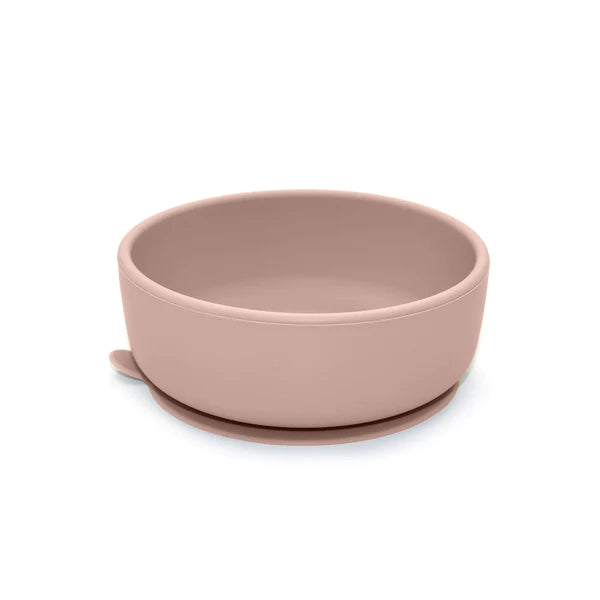 Nouka Silicone Suction Bowl - Soft Blush