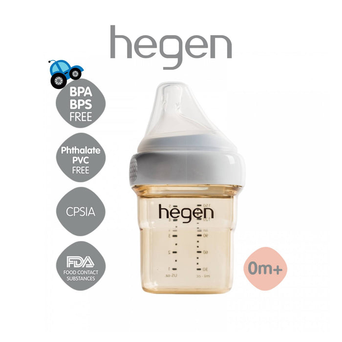 Hegen PCTO 150ml Feeding Bottle PPSU Pack 0f 2