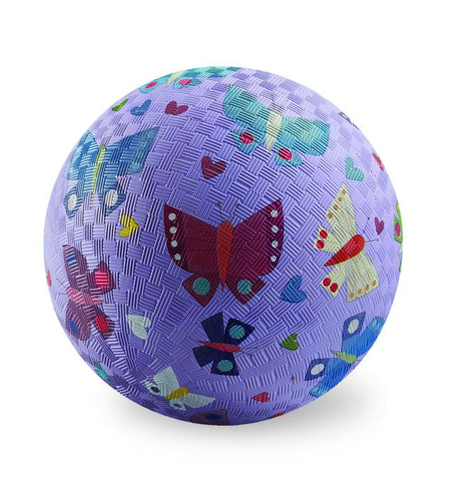 Crocodile Creek 5" Playground Ball - Butterfly Garden (21256)