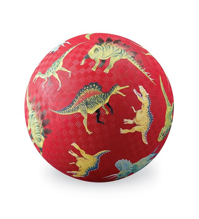 Crocodile Creek 7" Playground Ball - Dinosaurs Red (21674)