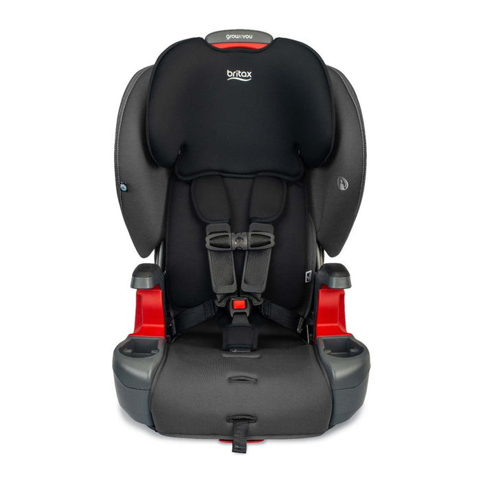 Britax Grow With You Harness-2-Booster Car Seat - Mod Black Safewash