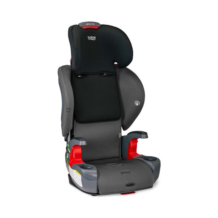 Britax Grow With You Harness-2-Booster Car Seat - Mod Black Safewash