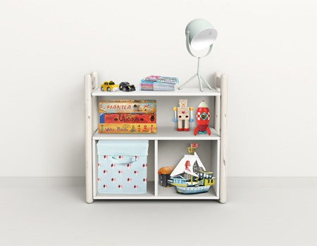 FLEXA Mini A 1Shelf & 1Bookcase White Washed 81-26203-90 (Markham In store pick-up Only)