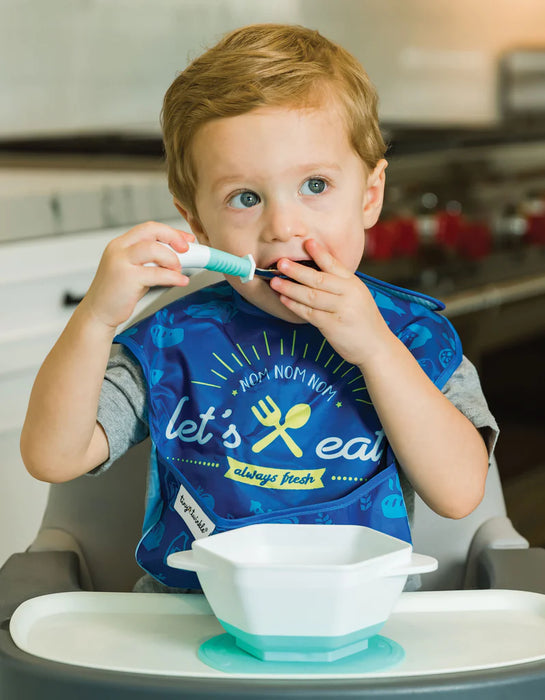 Tiny Twinkle Stainless Steel Fork & Spoon Set - Mint