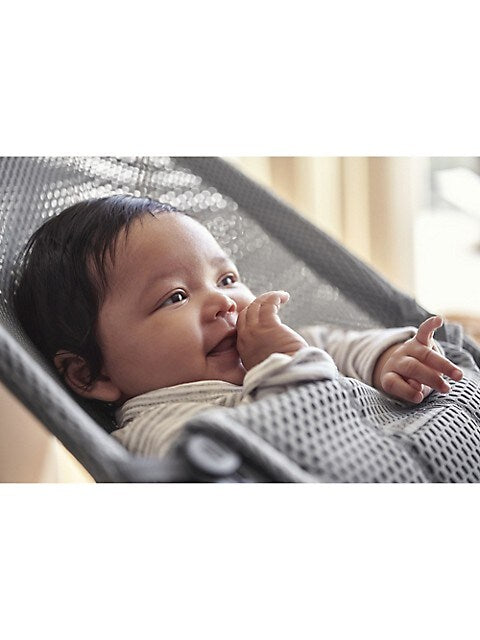 BABYBJÖRN Bouncer Bliss Mesh - Dark Grey Frame/Grey Mesh