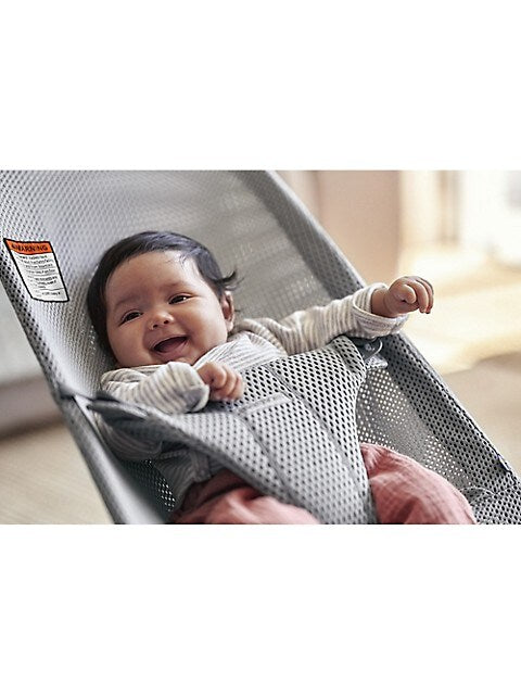 BABYBJÖRN Bouncer Bliss Mesh - Dark Grey Frame/Grey Mesh