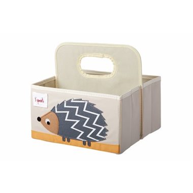 3 Sprouts Diaper Caddy Hedgehog