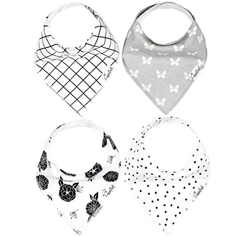 Copper Pearl Bandana Bib Set Willow