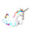 Bigmouth Rocker Float - Unicorn