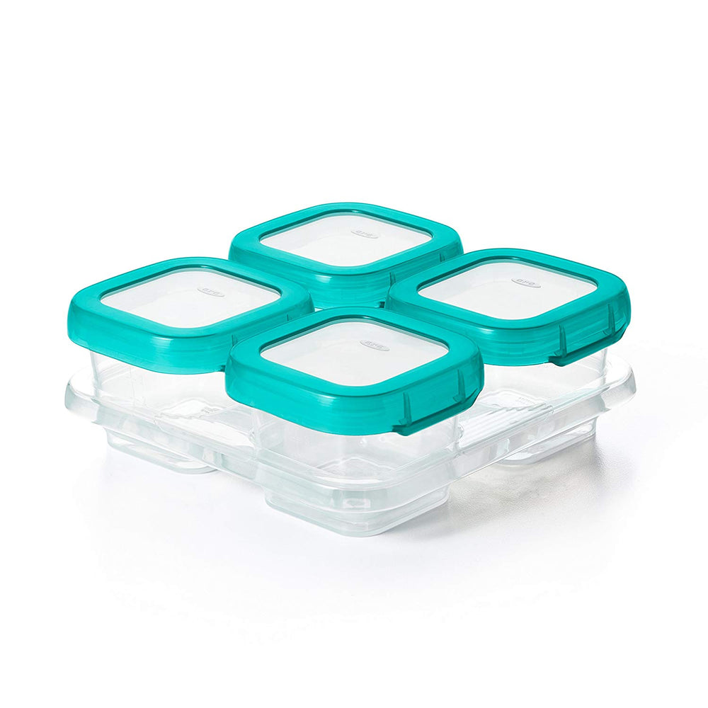 Oxo Baby Blocks Teal 4oz