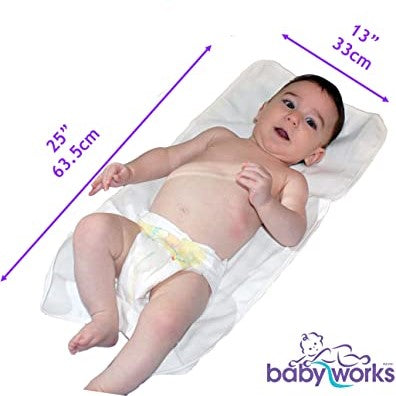 Babyworks Bamboo Change Pad Liners 3pk