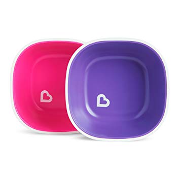 Munchkin Splash Bowl 2pk Pink/Purple 46725/46735
