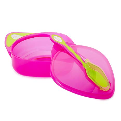 Vital Baby Baby's on the go Feeding Set Pink 43030