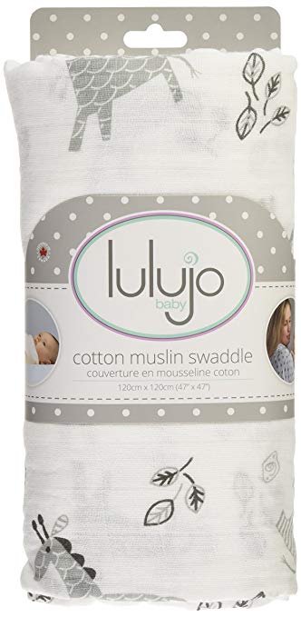 Lulujo Swaddling Blanket Muslin Afrique