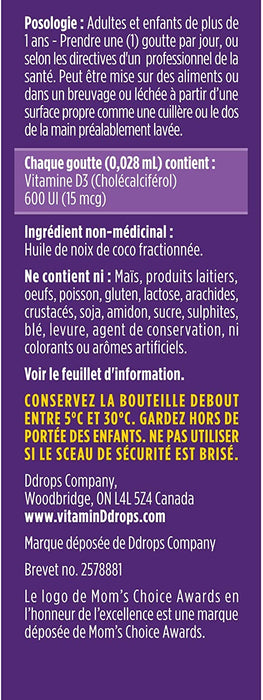 Ddrops Booster 600 IU 180 Drops