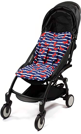 Choopie Stroller Seat Liner - French Bows
