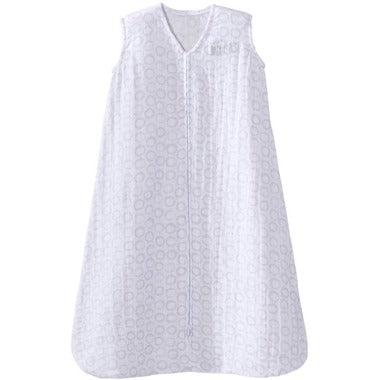 Halo Sleepsack Muslin Open Circles Grey