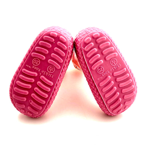 Kids on the Go Skid Proof Shoes - Pink Owl (6856)
