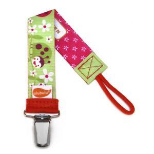 Ulubulu Pacifier Clip Ladybug