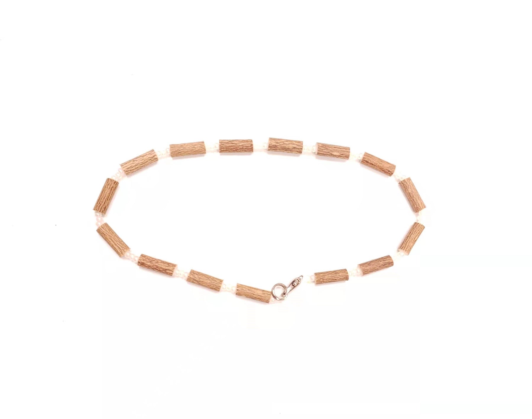 Bienfaits Noisetier/Healing Hazel Teething Necklace-10.5 Inches - White