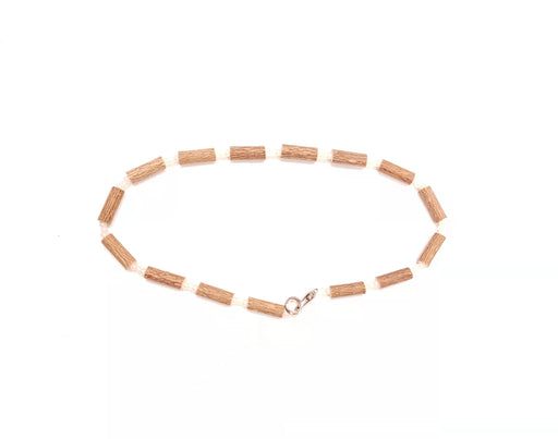 Bienfaits Noisetier/Healing Hazel Teething Necklace-10.5 Inches - White