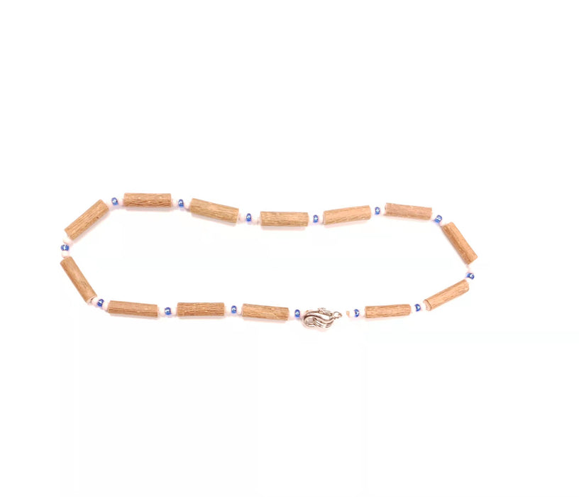 Bienfaits Noisetier/Healing Hazel Teething Necklace-10.5 Inches - Blue