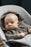 BABYBJÖRN Bouncer Bliss, Dark Grey Frame – 3D Jersey, Light Grey