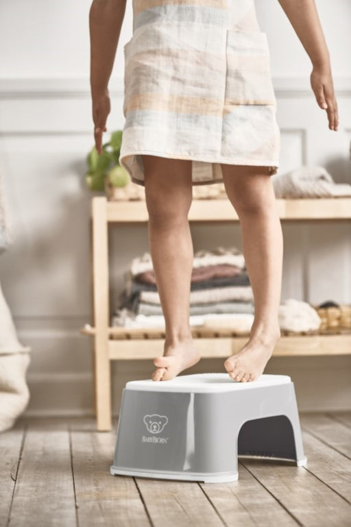 BABYBJÖRN Step Stool - Grey/White