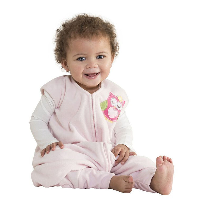 Halo Fleece Early Walker SleepSack XL - Pink Owl