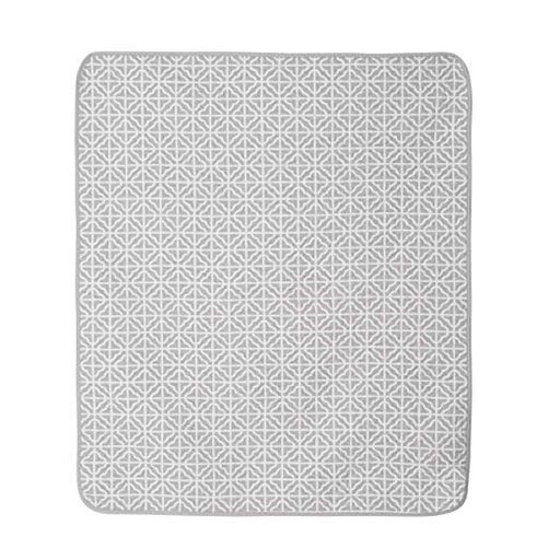 CoCalo Mix & Match Lattice Reversible Coverlet Julian Grey