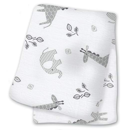 Lulujo Swaddling Blanket Muslin Afrique