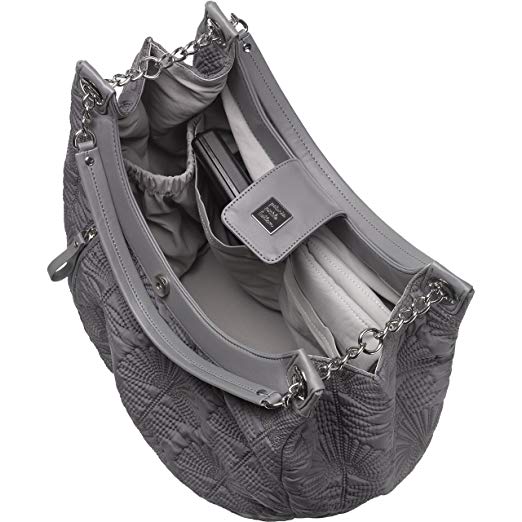 Petunia Pickle Bottom Embossed Hideway Hobo Champs Elysees Stop