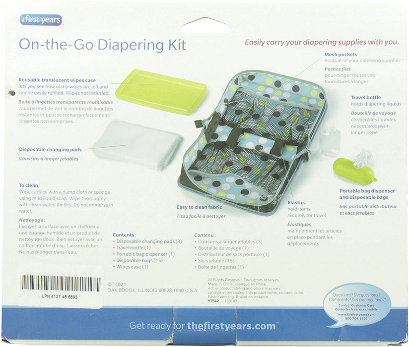 The First Years On-The-Go-Diapering Kit