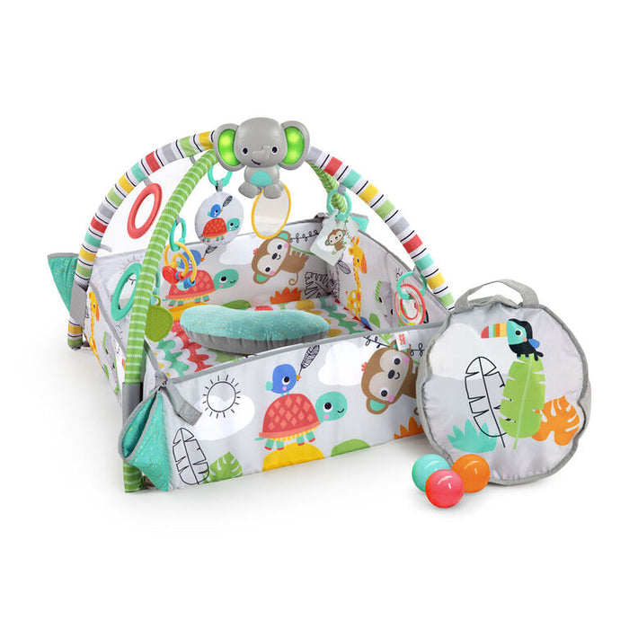 Bright Starts 5-in-1 Your Way Ball Play Activity Gym & Ball Pit - Totally Tropical (12624)