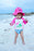 Zoocchini Swim Diaper & Sun Hat Set - Flamingo