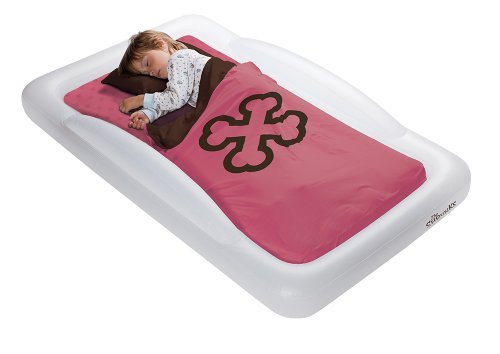 The Shrunks Crest Blanket for Toddler Bed - Pink Cross Bones