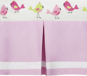 CoCalo Pleated Dust Ruffle - Audrey Pink