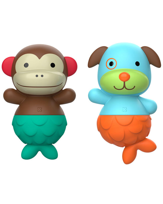 Skip Hop Zoo Mix & Match Flippers - Monkey/Dog