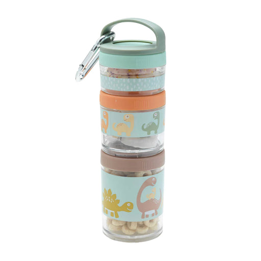 Sugarbooger Twist & Snack Stacker - Baby Dinosaur