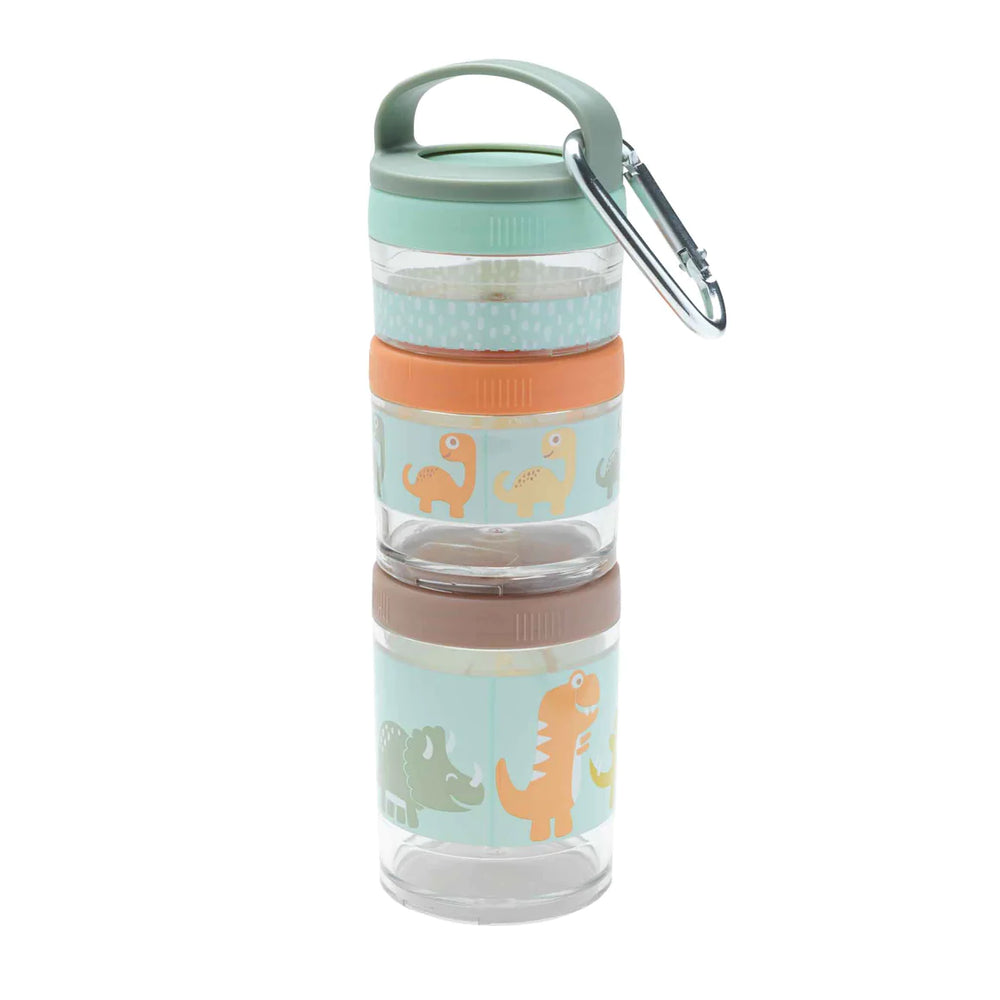 Sugarbooger Twist & Snack Stacker - Baby Dinosaur