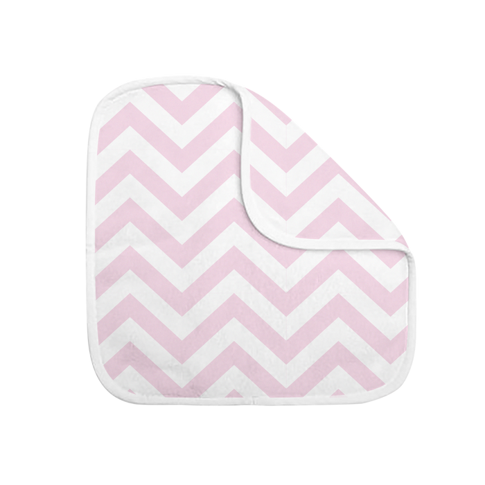 Kushies Terry Washcloth 3pk - Pink/White (A370-G04)