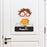 AD ZIF Door Sign: Boy by Sego