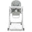 Peg Perego Siesta High Chair - Pure Grey