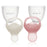 Ali+Oli Silicone Food & Fruit Feeder - Snow/Blush