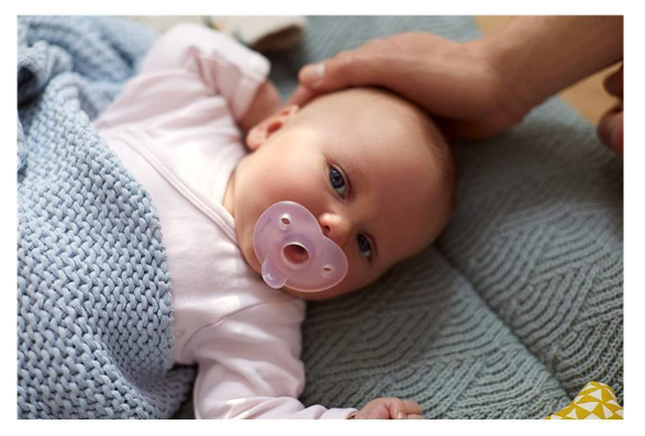 Avent Soothie Heart - Pink/Light Pink