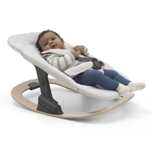 Bugaboo Giraffe High Chair Rocker Frame - Neutral Wood