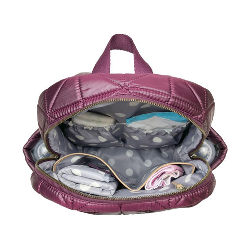 Twelve Little Companion Diaper Bag Backpack - Wine