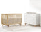 Natart Tulip Bjorn Classic Crib - Natural & Dresser - Natural/White - MARKHAM IN STORE PICKUP ONLY